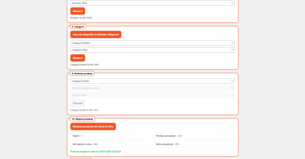 Plugin Wordpress Woocommerce pentru integrare Esteto Marketplace