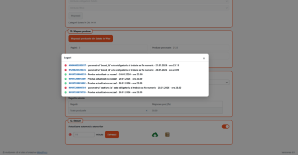 Plugin Wordpress Woocommerce pentru integrare Esteto Marketplace