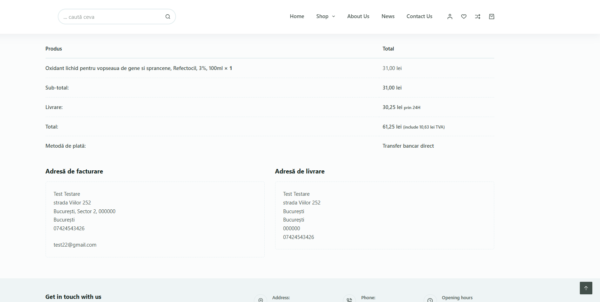Plugin Wordpress Woocommerce Persoană Juridică