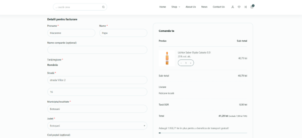 WordPress–WooCommerce plugin for configuring the SGR fee, Ter22 SGR Tax Plugin